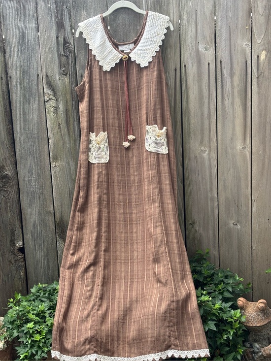 Taylor G. Dresses & Skirts - Taylor G. Dallas Texas Romantic Victorian Lace Maxi Dress, Vintage Women’s Large